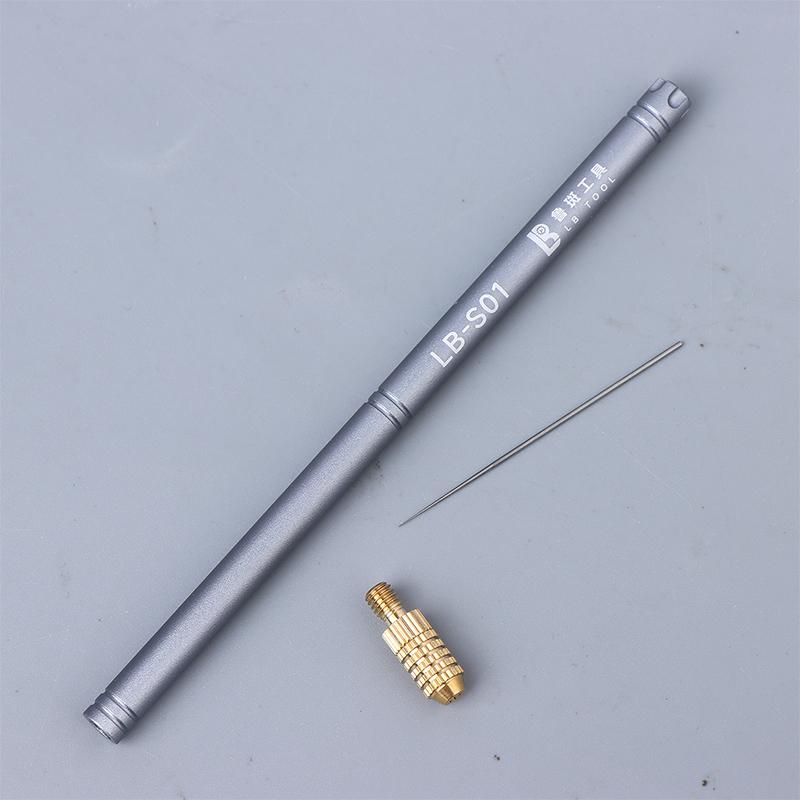 Ultra-Leichter Handgriff für Messer Nichtmagnetische Nadel Präzise Kompakt Sicheres Design Für Elektronik-Chip-Reparatur Handwerkzeug
