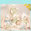 Wear Rabbit Dress Plush Toy Animal Stuffed Doll Bedroom Decoration Kids Gift
