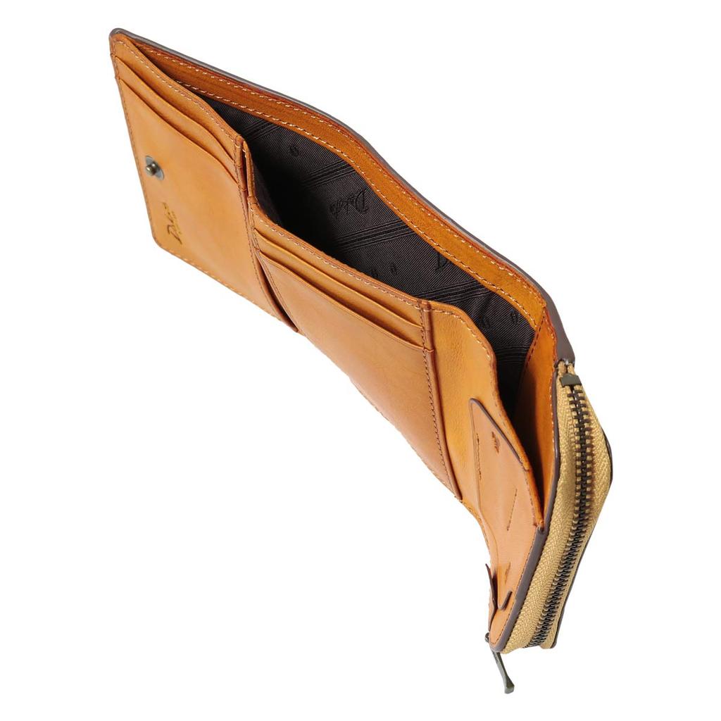 Dakota Black Label Minimo Men's Tri-fold Wallet, Genuine Leather, Black, BL-627603-10