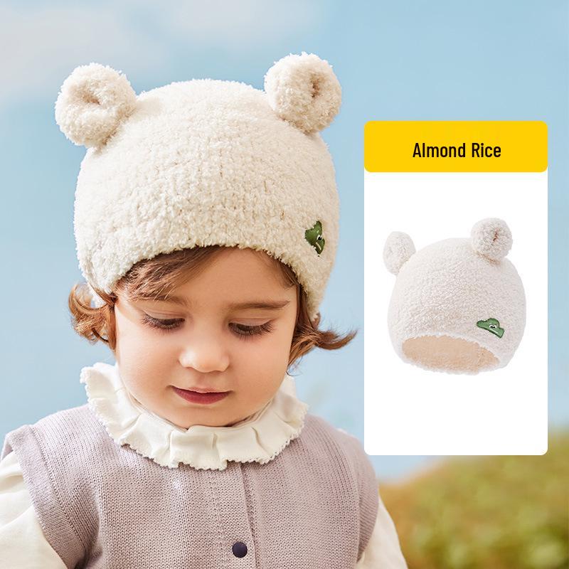 Infant Lemon Wool Hat - Cute Knitted Winter Hat for Boys and Girls, Autumn and Winter Collection
