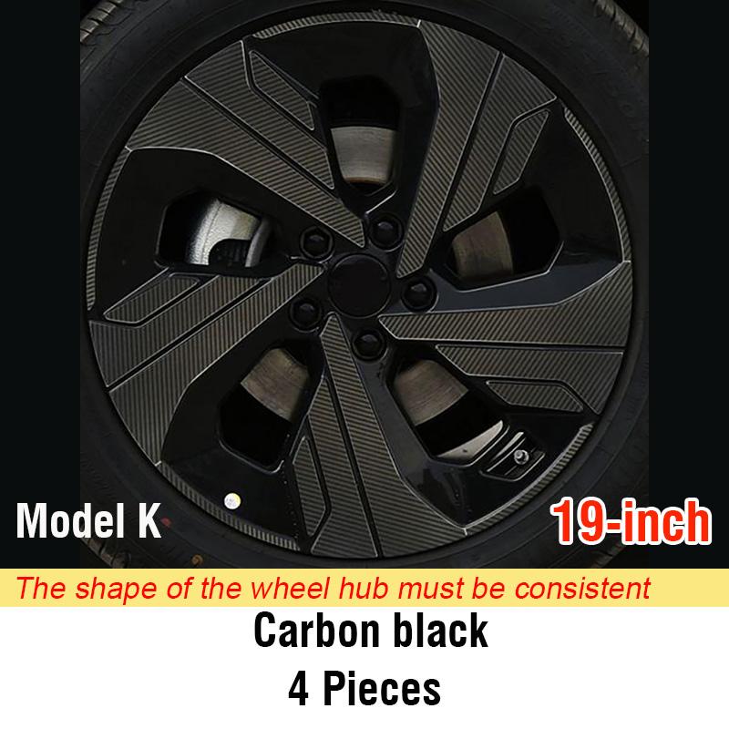 

For Geely EX5 Galaxy E5 2024 2025 Car Wheel Colorful laser decorative on wheels reflective on tire rims covering scratches K-2505