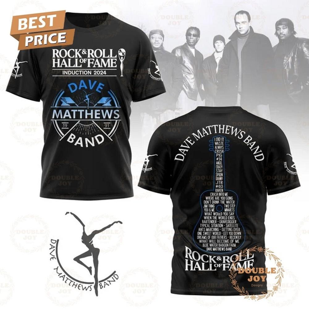 Dave Matthews Band Rock & Roll Hall Of Fame Induction 2024 T-Shirt BT812 Unisex T-Shirt XXXL