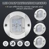 4Pcs 12V LED Marine Boat Interior Light Courtesy Light Cabin Deck Walkway Stern Light  for Camper Van Caravan Motorhome Boat RV