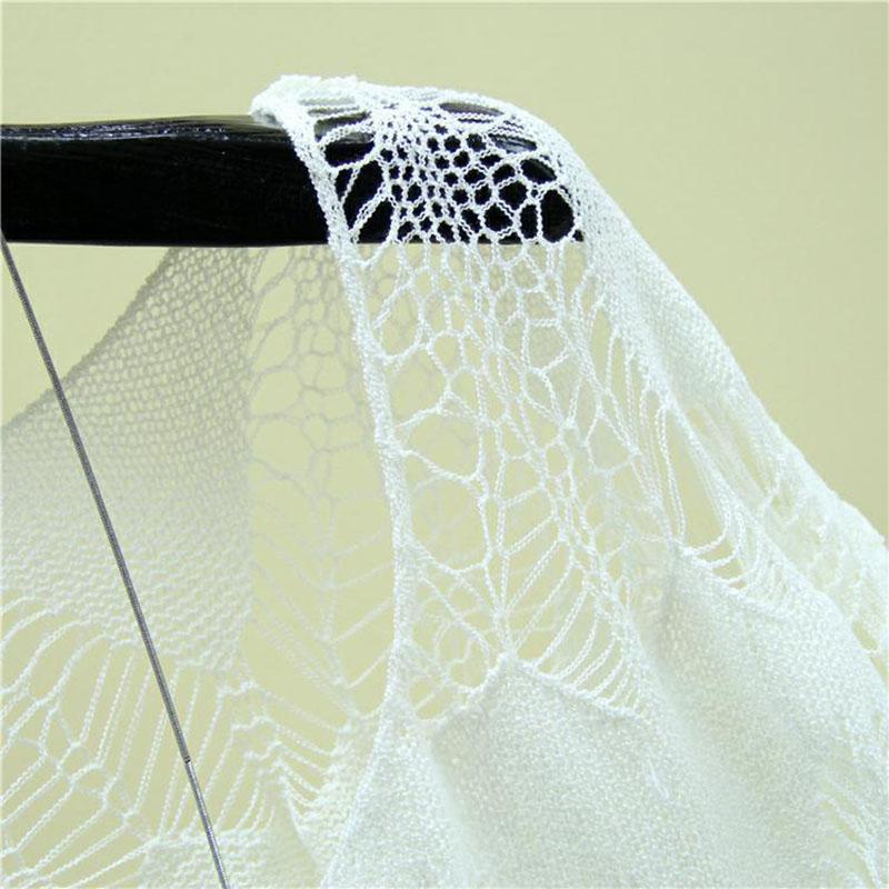 Camisa de Seda de Hielo Top de Protección Solar Hueco de una Pieza con Suéter de Punto Fino Suéter Holgado para Mujer Hueco Ligero y Transpirable