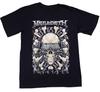 Vic Head Grid Megadeth Band TShirt Cotton Graphic Tee Unisex Unisex Summer Streetwear