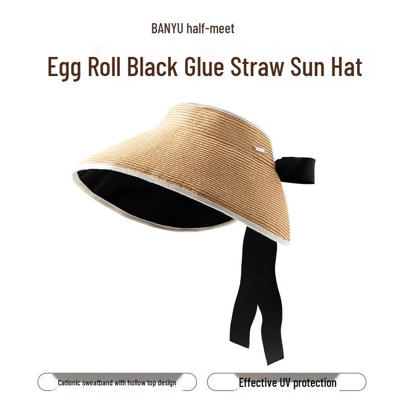 BANYU Foldable Straw Sun Visor