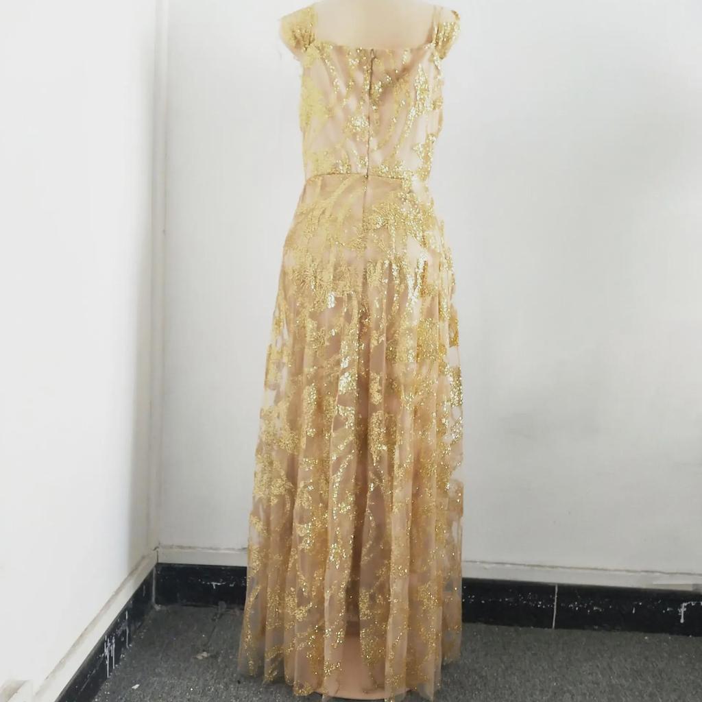 2025 evropské a americké retro elegantní dámské podzimní palácové večerní šaty s velkým švihem