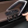 ABS Chrome/Carbon Fiber Car Window Lift Swtich Button Cover Trim Accessories For BMW X1 IX1 U10 U11 2026-2026