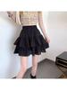 Women's Summer 2022 Pleated A-Line High-Waisted Petite Skirt with Slimming Design