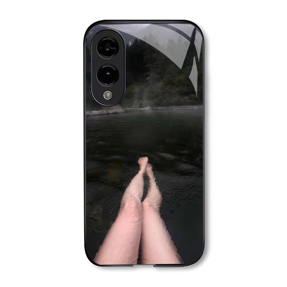 Sexy Atmosphere Exquisite Luxury High-end PhoneCase Glass TPU PhoneCase for Samsung Galaxy S26 S25 S24 S23 S22 S21 FE,Ultra,Plus