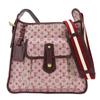 Used Shoulder Bag Buzas Marie Kate M92321 Monogram Mini Run Slys Bordeaux Everyday Use