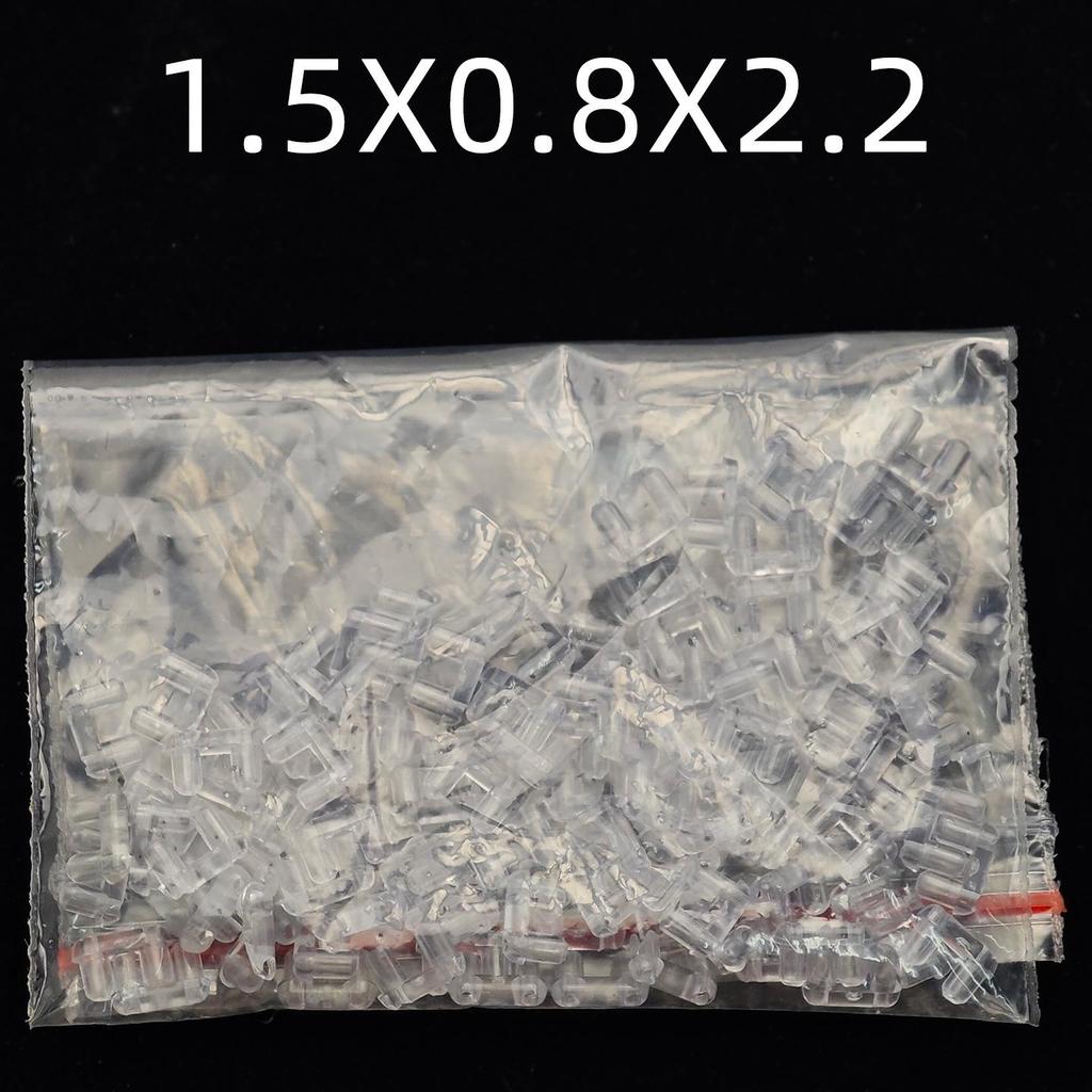 100 Pairs Double-Plug Frameless Glasses Frame with Accessories