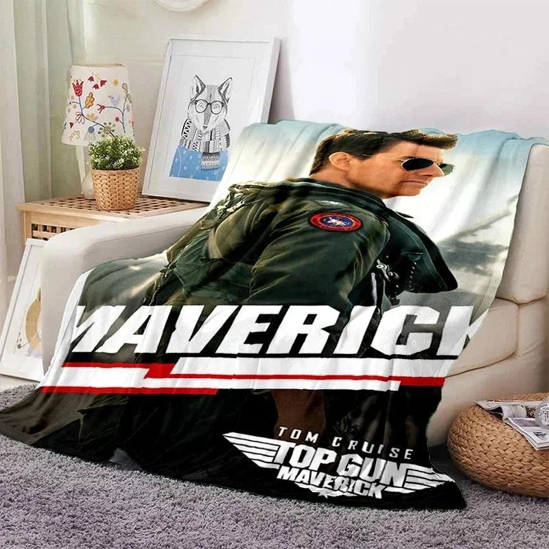 New Fashion Movie Top Gun: Maverick Soft Flannel Blanket For Bedroom Sofa Picnic,Throw Blanket Cover Outdoor Entertainment Gift