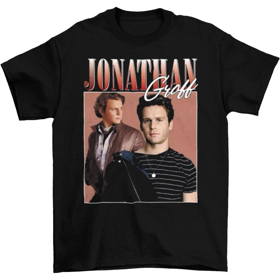 Jonathan Groff King George Hamilton 90s T-Shirt, Classic Movie Shirt, Funny T-Shirt Black(1) S