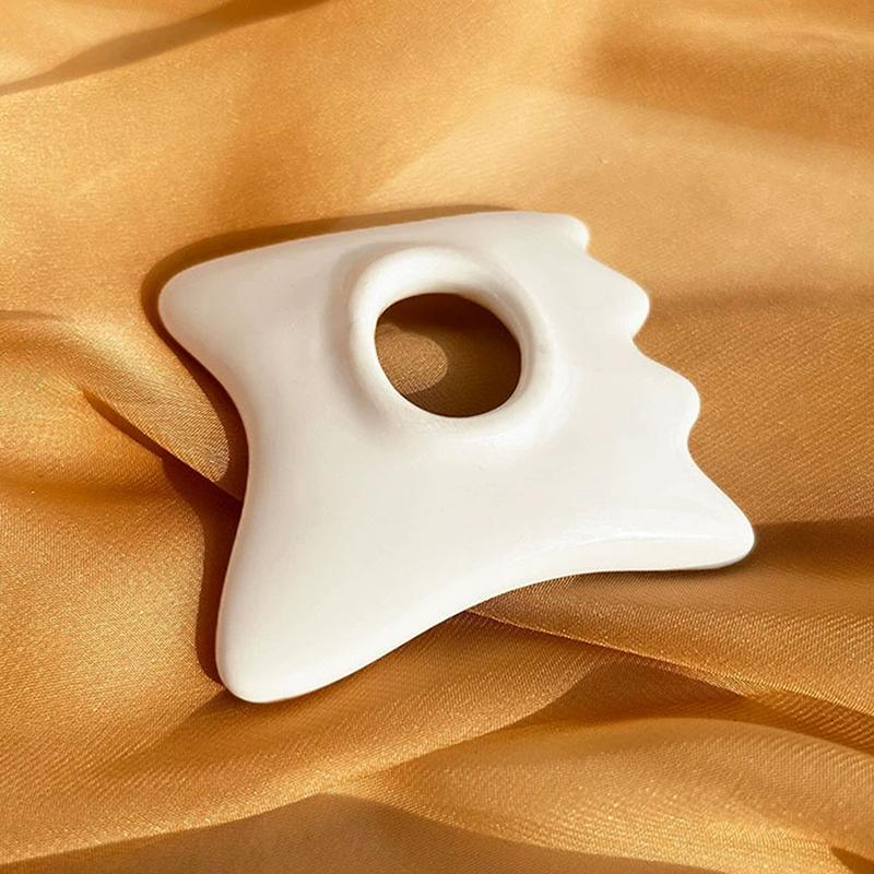 Ceramic Facial Scraping Tool Ceramic Gua Sha Board Anti Aging Facial Skin Care Reducing Dark Circles Removal Wrinkle