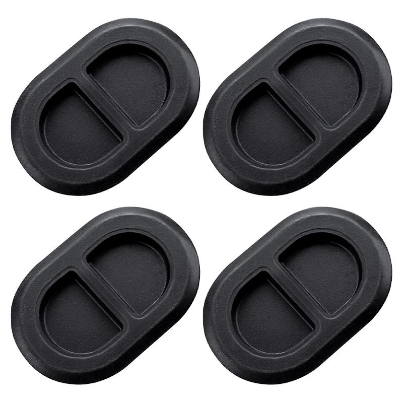 4xRubber Floor Pan Drain Rubber Plug 68194821AA For Jeep Wrangler JK JL 2014 2015 2016 2017 2018
