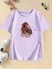Hip Hop Meme Dog Design Printed T Shirts Animal Kids Children's T-shirt Boys Girls Summer Spring Casual Top Tee Shirt