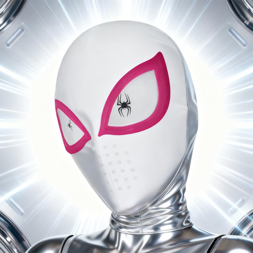 Gwen Headpiece -Activated Glow-in-the-Dark Cosplay Electric Mask Gift For Adults And Children