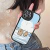 Cute Capybara Leather Phone Case For IPhone 15 14 13 Pro Max 12 11 16 Plus Phone Cover