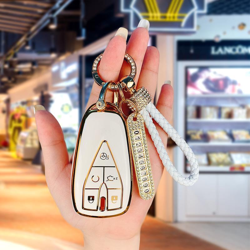 Compatible Car Key Cover for Changan CS75plus, Yidong CS55, CS35plus, and Oshan X5/X7 Models