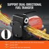 VEVOR Fuel Transfer Pump, 12V DC 19L/min(5.3 GPM) 75W(1/10 HP), Portable Electric Diesel Transfer Pump with Auto Shut-Off Fuel Nozzle