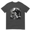 Funny Easter Day Bunny Selfie With Bigfoot Easter Eggs Unisex TShirt