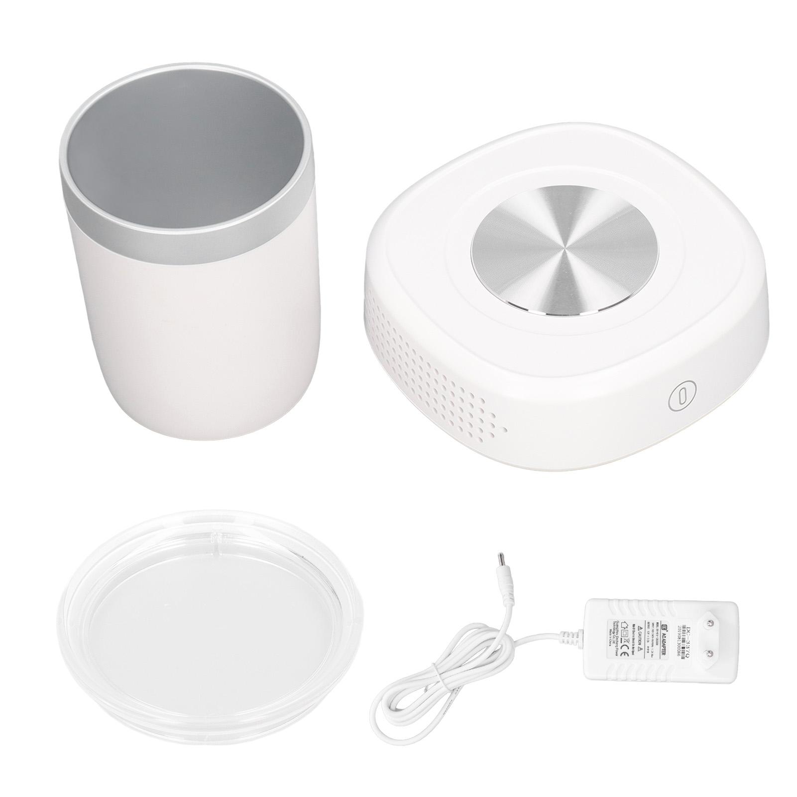 

36W Home Fast Mug Cup Cooler Desktop Coffee Drink Milk Beer Warmer Cooler White 100240V US Plug L