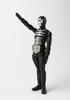 TAMASHII NATIONS Kamen Rider Shocker Combatant 145mm malovaná pohyblivá figurka SHFiguarts (Kost) Cca. ABS a PVC