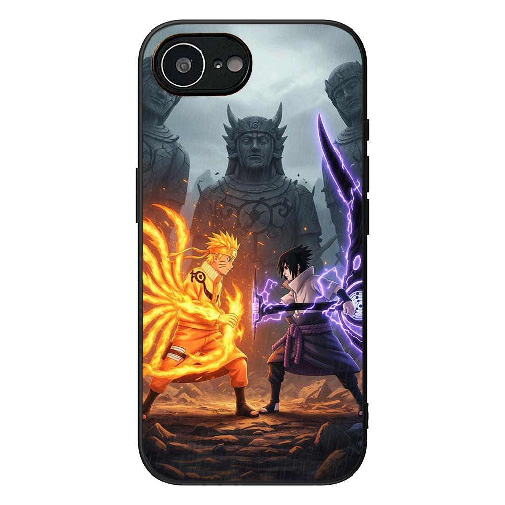 Gaara Uchiha Sasuke Narutos Casing Phone Cover for Apple iPhone 17 16 14 15 Pro Max Plus 15+ 16E XR ProMax Air 16+ Soft Case