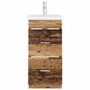 Bathroom Cabinet with Sink Rustic Wood Finish 42 X 40 X 84.5 Cm