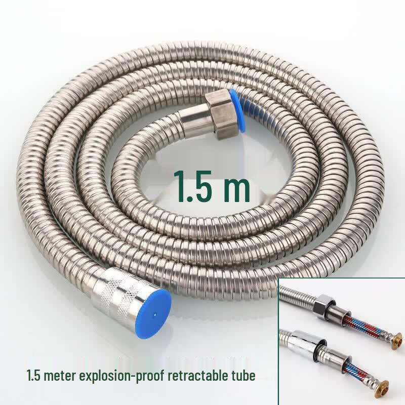 LANGZHIWEN Stainless Steel Braided Shower Hose
