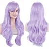 Synthetic Hair Pure White Lolita Cosplay Wig Anime Inuyasha Long Wigs Griffith Halloween Costume Wig for Women