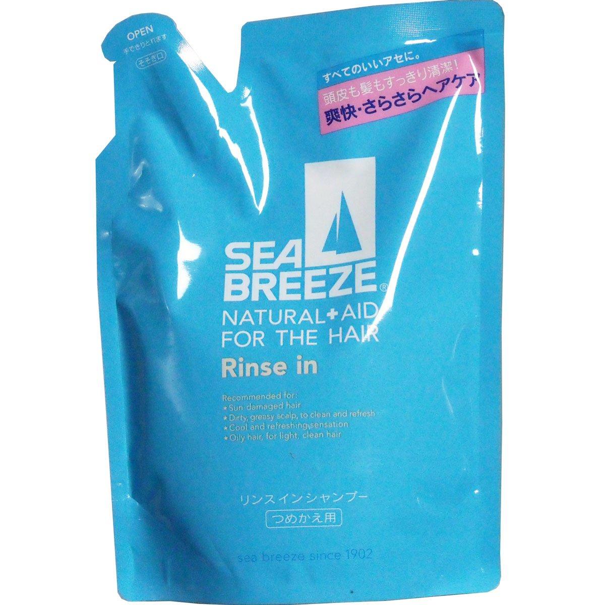 

Sea Breeze Rinse-in Shampoo Refill, 400ml x 5 packs