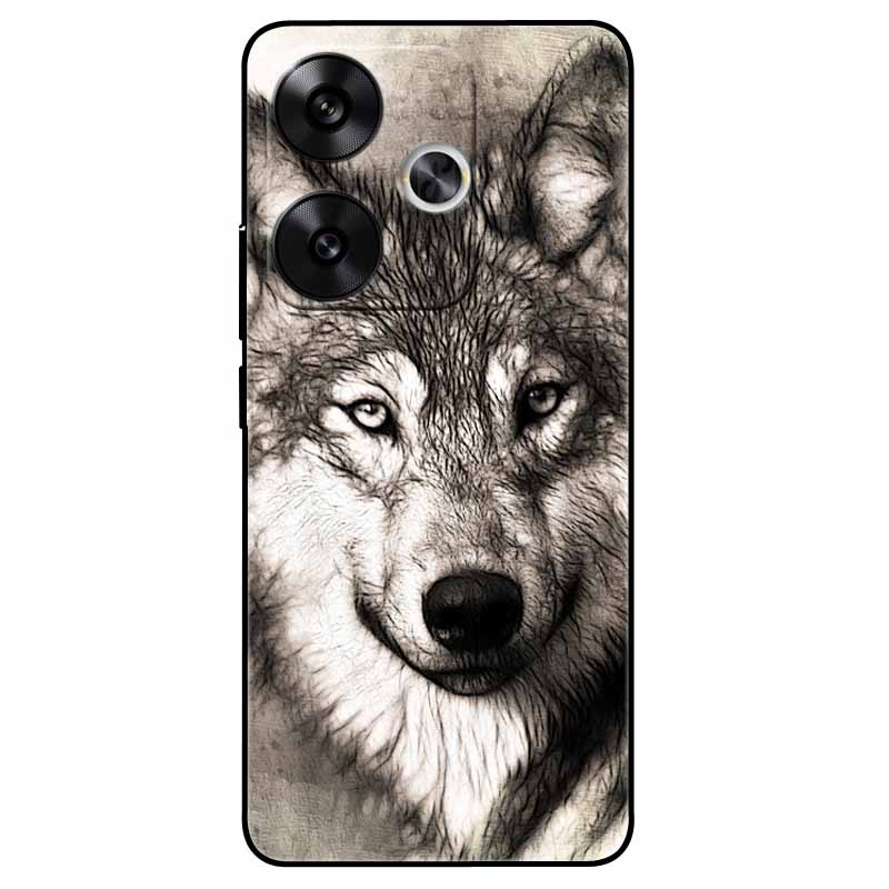 For Xiaomi Poco F6 Cases Soft Silicone Protective Fashion TPU Phone Back Covers For Xiaomi Poco F6 Pro/ Redmi Turbo 3 TPU Cases