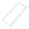 Rubber Butterfly Skimmer Gasket Leakproof Sealing Gasket Rubber Texture Suitable for Above Ground Pools 13.8x7.5inch