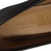 Great GUCCI Loafers Black Leather Women 36 384874 Used