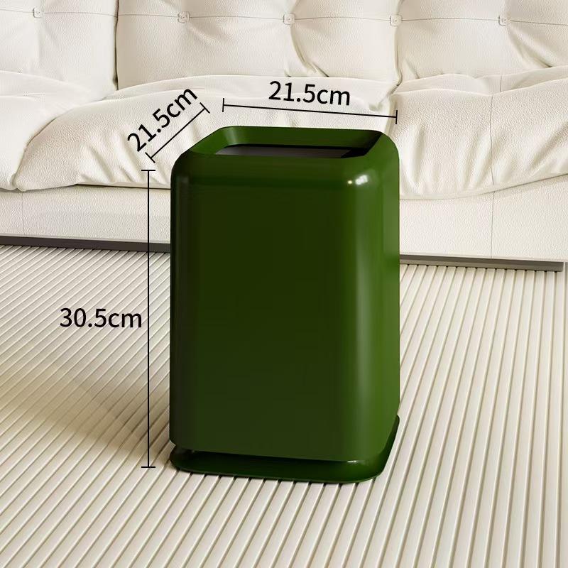

Minimalist Wastebasket Household Trash Can Home Bathroom Accessories Large Capacity Living Room Bathroom Garbage Bin Home Decor