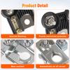 3-Hole Brass Battery Term Clamps 200A 120A Fuse Kit W/ Nut For 2011-2014 Ford F-150 AL3Z-14526-AA BT4Z-14450-AA AE5Z14526BA