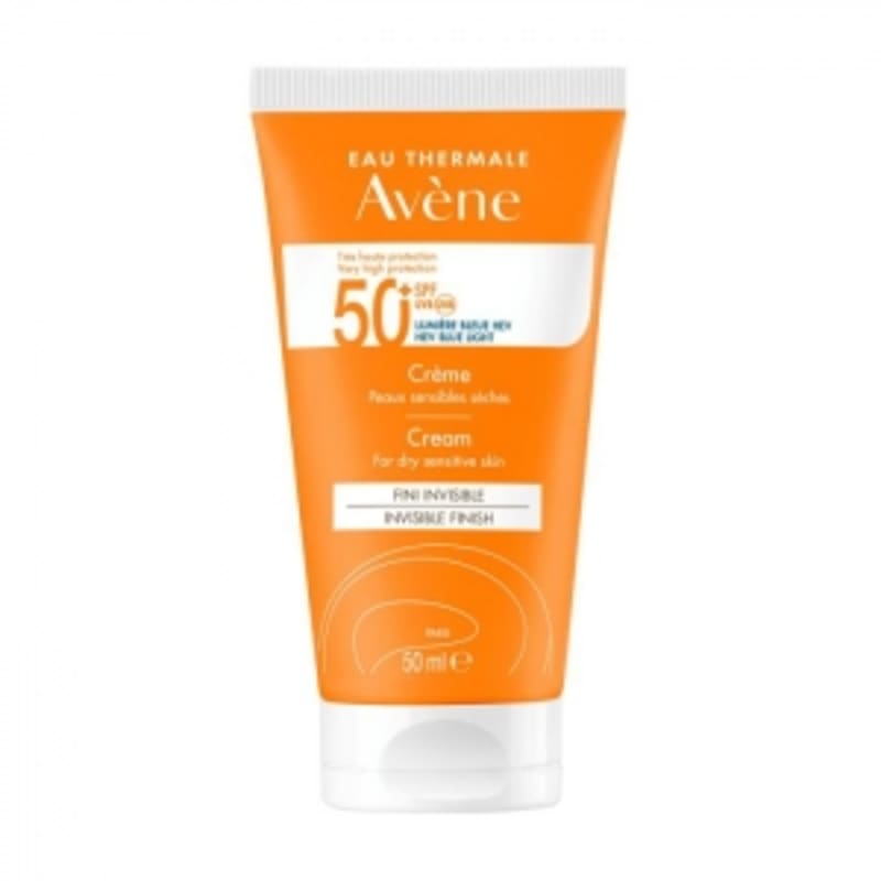 Avene Sunscreen SPF50 50ml (Dry/Sensitive/Unscented)