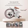 Jeep 20-inch Ultralight 7-Speed Folding Bicycle