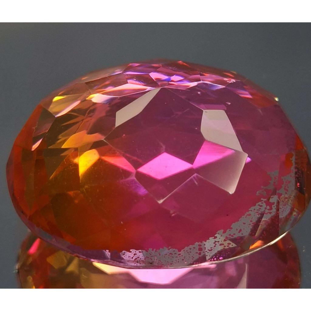 94-96 Ct Natural Tourmaline Bi-Color Oval Cut Fabulous Certified Loose Gemstone