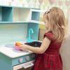 Single Hole Faucet Replacement Toy Rotatable Sink Faucet Play Tap Kitchen Sink Toy  Children