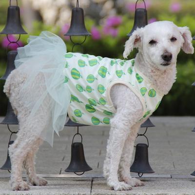 Summer Thin Pet Clothes Fluffy Skirt Than Bear Teddy Puppy Dress Dog Princess Dress