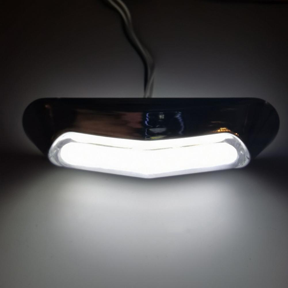 LED Side Marker Indicator Lights Front Rear Tail Clearance Lamp DC 12V-24V Universial Light for Bus Truck Lorry Trailer Boat Car