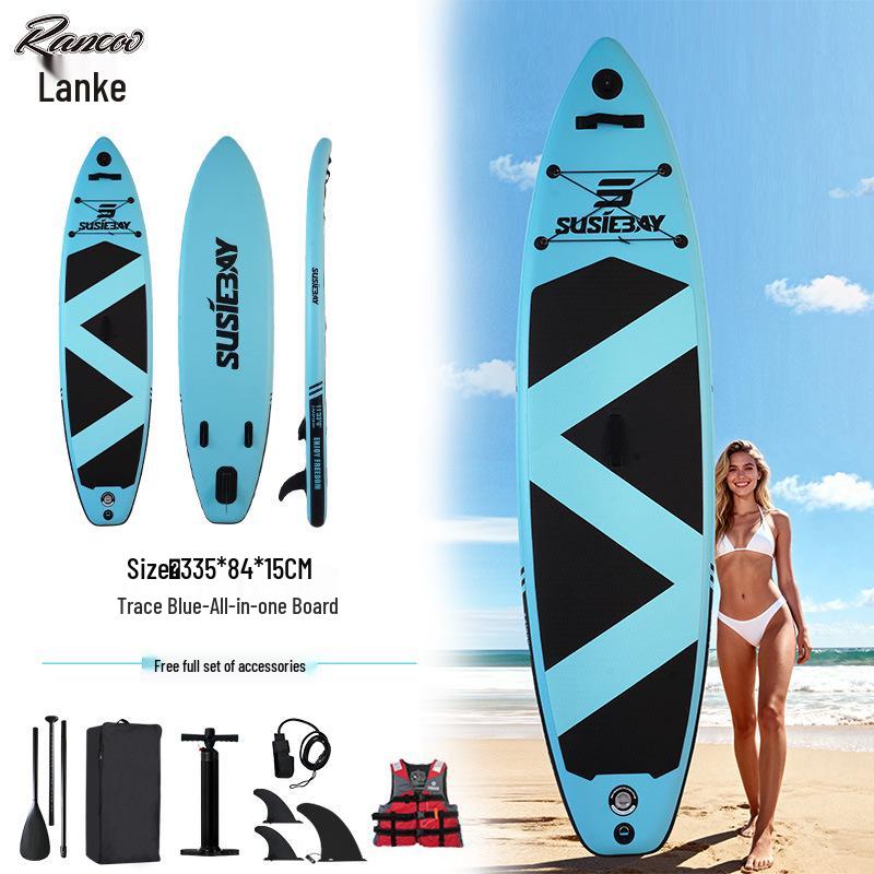Lanko Inflatable Paddle Board - Universal PVC SUP for Surfing & Paddling