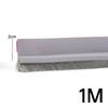 1M Length Adjustable Door Bottom Sealing Strip Self Adhesive Gap Soundproof Tape