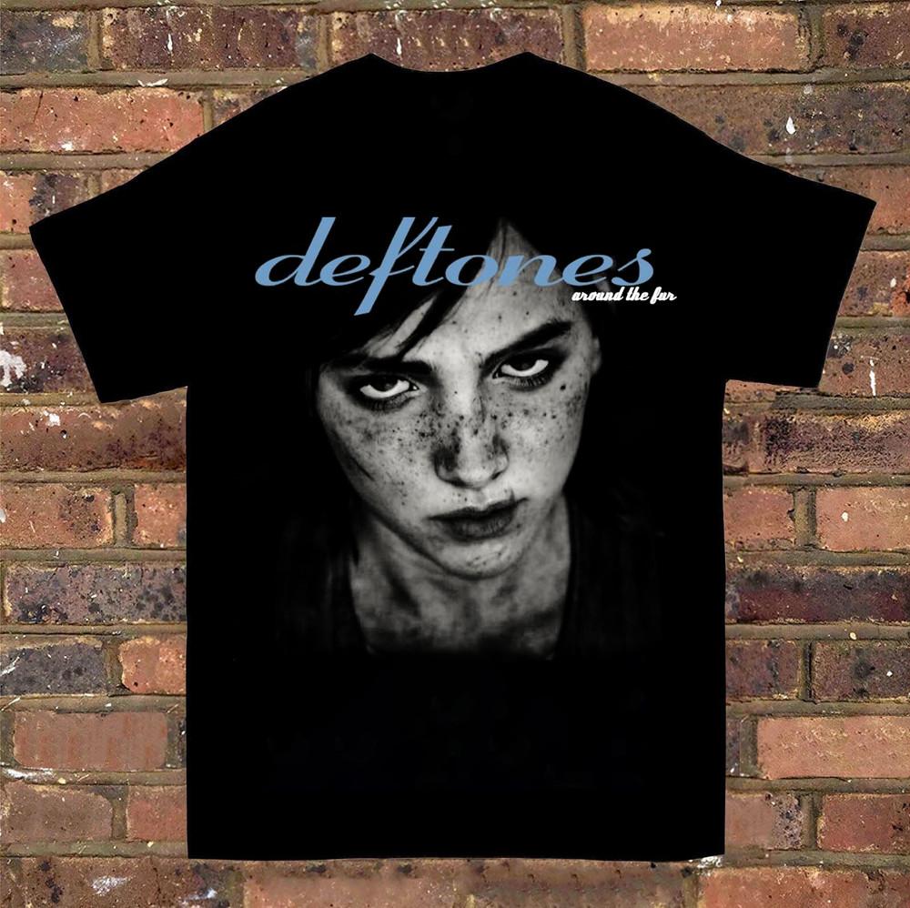 Rare Deftones Band Gift For Fan Cotton Black S-2345XL Men T-Shirt Unisex T-Shirt