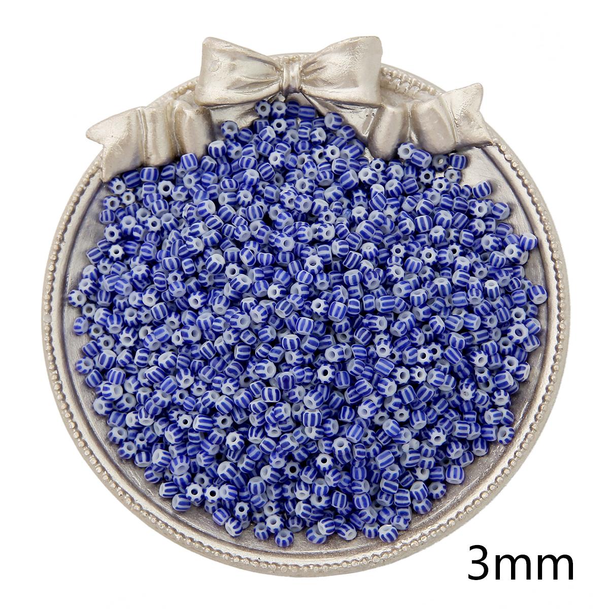 

3 мм 650 шт. 8-проводные арбузные стеклянные бусины-разделители для ювелирных изделий, аксессуары ручной работы «сделай сам» 3mm 650pcs