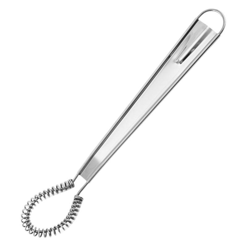 Stainless Steel Manual Egg Beater, Honey Cream Flat Mixer, Spring Coil Kitchen Small Tool
