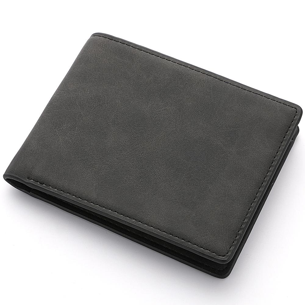 New Wallet for Men, Short Men's Wallet, Dollar Wallet, Zipper Coin Pocket, Ultra-thin Men's Wallet